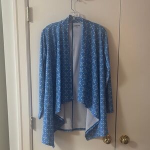 a new day Blue Patterned Women's Cardigan